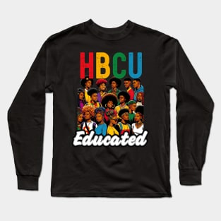 HBCU Educated Grads and Alum Long Sleeve T-Shirt